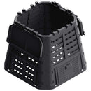 kompostbeholder 93,3x93,3x80 cm 480 l sort