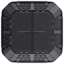 kompostbeholder 93,3x93,3x113 cm 740 l sort