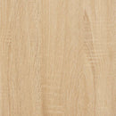 skrivebord 140x50x77 cm konstrueret træ sonoma-eg
