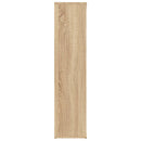 bogreol 50x25x106 cm konstrueret træ sonoma-eg
