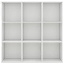 bogreol 98x29x97,5 cm konstrueret træ hvid