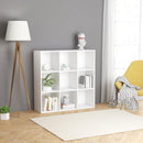 bogreol 98x29x97,5 cm konstrueret træ hvid