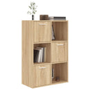kontorreol 60x29,5x90 cm konstrueret træ sonoma-eg