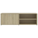 tv-bord 120x34x37 cm konstrueret træ sonoma-eg