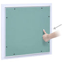 adgangspanel med aluminiumsramme og gipsplade 300x300 mm