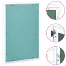 adgangspanel med aluminiumsramme og gipsplade 300x600 mm