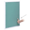 adgangspanel med aluminiumsramme og gipsplade 300x600 mm