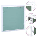 adgangspanel med aluminiumsramme og gipsplade 400x400 mm