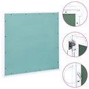 adgangspanel med aluminiumsramme og gipsplade 600x600 mm