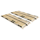 lamelbunde til seng 2 stk. 28 lameller 7 zoner 80 x 200 cm