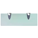svævehylder 2 stk. 30 x 10 cm 8 mm glas