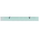 svævehylde 2 stk. 90 x 10 cm 8 mm glas
