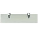 svævehylder 2 stk. 40 x 10 cm 8 mm glas
