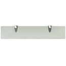 svævehylder 2 stk. 50 x 10 cm 8 mm glas