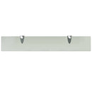 svævehylde 2 stk. 60 x 10 cm 8 mm glas