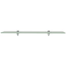 svævehylder 2 stk. 70 x 10 cm 8 mm glas