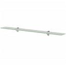svævehylder 2 stk. 90 x 10 cm 8 mm glas
