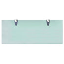 svævehylde 2 stk. 50 x 20 cm 8 mm glas