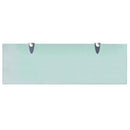 svævehylde 2 stk. 60 x 20 cm 8 mm glas