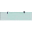 svævehylde 2 stk. 70 x 20 cm 8 mm glas
