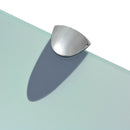 svævehylder 2 stk. 90 x 20 cm 8 mm glas