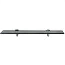 svævehylder 2 stk. 50 x 20 cm 8 mm glas