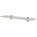 svævehylder 2 stk. 50 x 20 cm 8 mm glas
