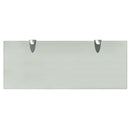 svævehylder 2 stk. 50 x 20 cm 8 mm glas