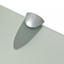 svævehylder 2 stk. 50 x 20 cm 8 mm glas