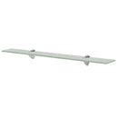 svævehylder 2 stk. 70 x 20 cm 8 mm glas