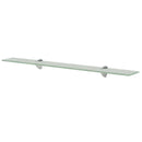 svævehylder 2 stk. 80 x 20 cm 8 mm glas