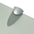 svævehylder 2 stk. 90 x 20 cm 8 mm glas