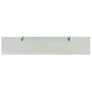 svævehylder 2 stk. 100 x 20 cm 8 mm glas