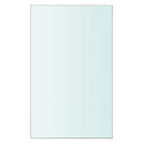 hylder 2 stk. glaspanel 20 x 12 cm klar