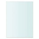 hylder 2 stk. glaspanel 20 x 15 cm klar