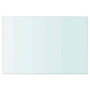 hylder 2 stk. glaspanel 20 x 25 cm klar