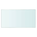 hylder 2 stk. glaspanel 20 x 30 cm klar