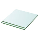 hylder 2 stk. glaspanel 30 x 30 cm klar