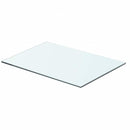 hylder 2 stk. glaspanel 50 x 30 cm klar