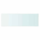 hylder 2 stk. glaspanel 60 x 20 cm klar