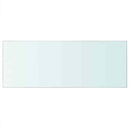 hylder 2 stk. glaspanel 60 x 25 cm klar