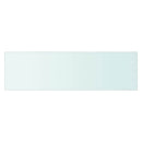 hylder 2 stk. glaspanel 70 x 20 cm klar