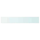 hylder 2 stk. glaspanel 80 x 12 cm klar