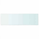 hylder 2 stk. glaspanel 80 x 25 cm klar