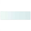 hylder 2 stk. glaspanel 90 x 25 cm klar