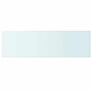 hylder 2 stk. glaspanel 100 x 30 cm klar