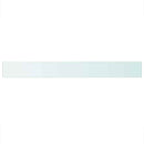 hylder 2 stk. glaspanel 110 x 12 cm klar