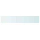 hylder 2 stk. glaspanel 110 x 20 cm klar