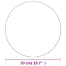 vægspejle 2 stk. 50 cm rundt glas