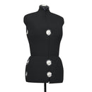 justerbar gine kvinde str. M 40-46 sort